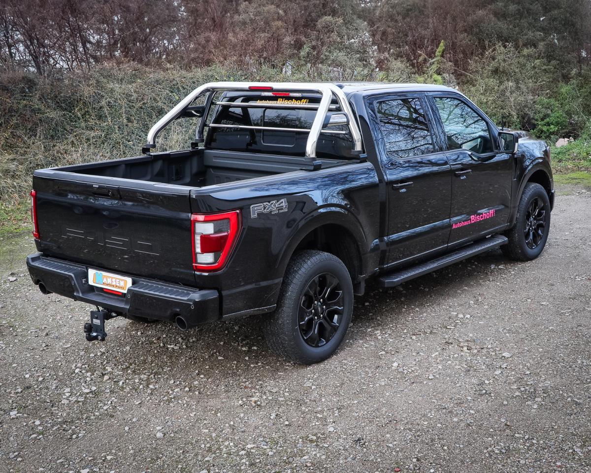 HSP Edelstahl Überrollbügel passend für Ford F150 Super Crew Cab (2014-2024) & Ford F150 Raptor (2016-2024)