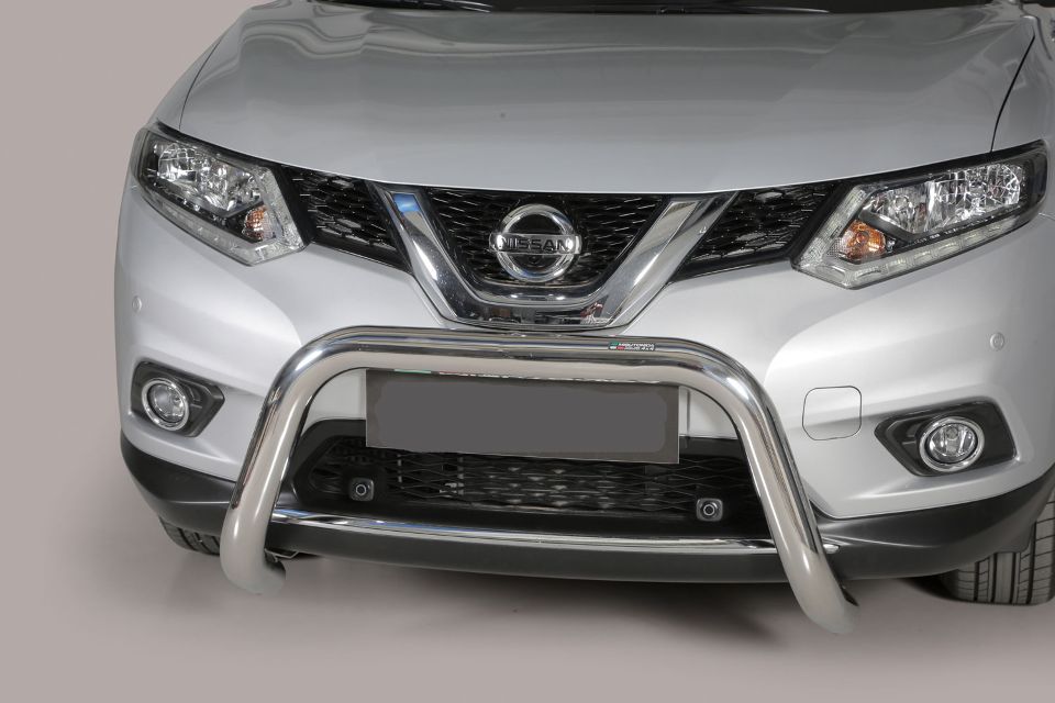 Edelstahl Frontschutzbügel Ø 76 mm passend für Nissan X-Trail T32 (2015-2021)