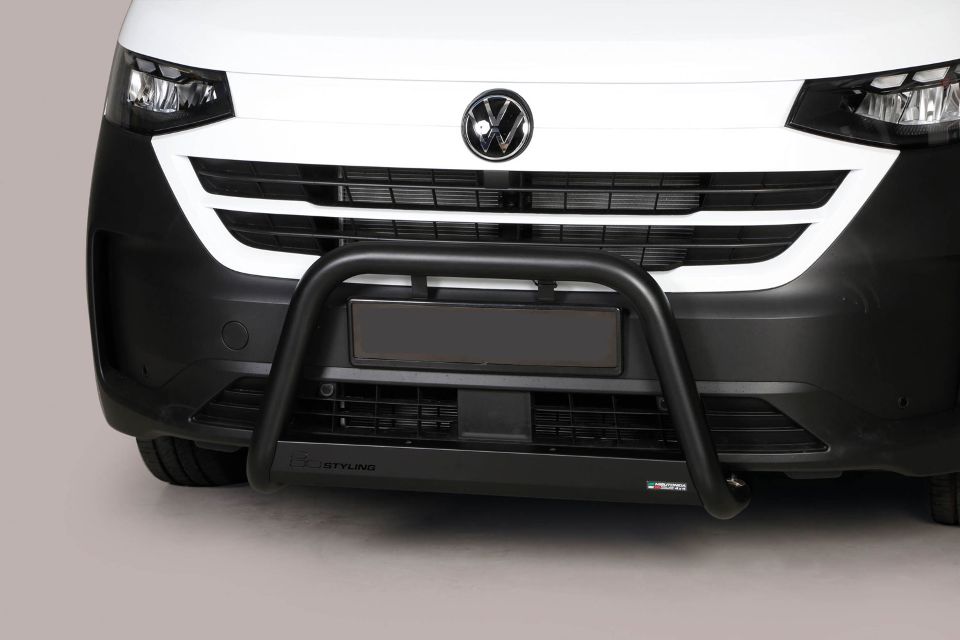 Schwarzer Frontschutzbügel Ø 63 mm passend für VW Transporter T7 (2025-)