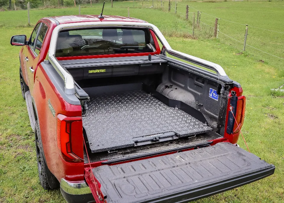 HSP Heavy-Duty Ladeflächenschublade für VW Amarok (2023+) – bis 400 kg Traglast