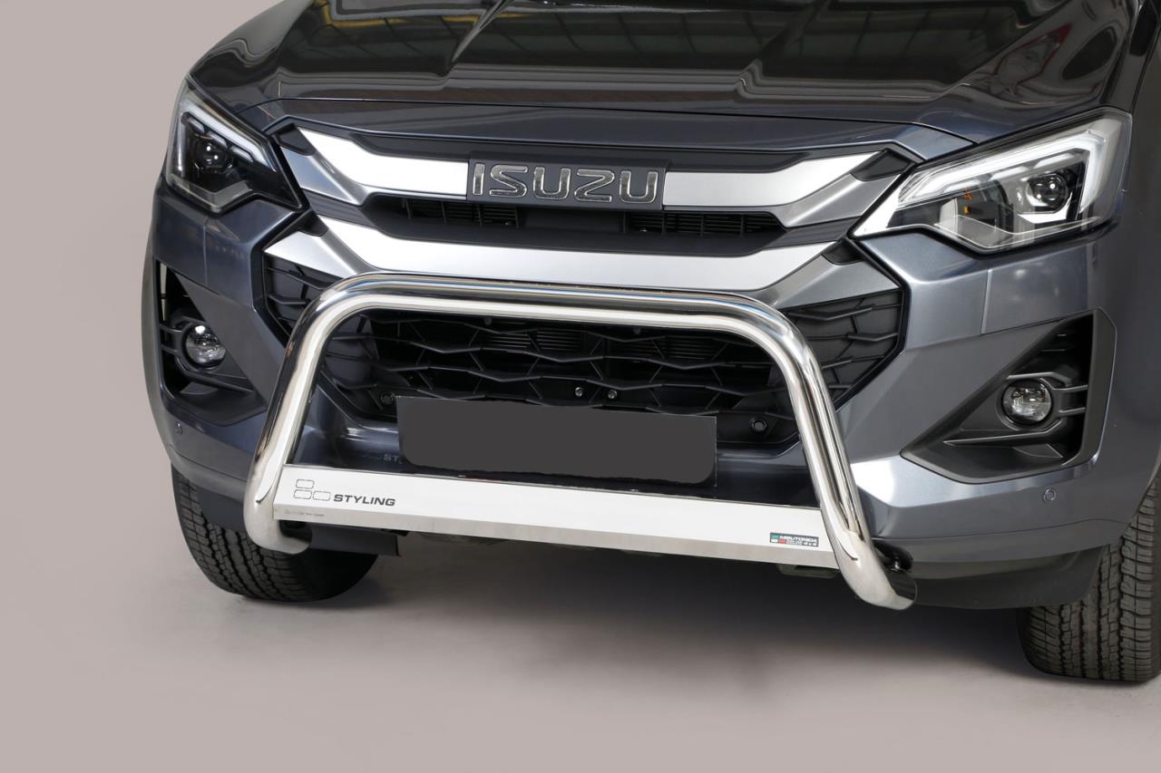 Edelstahl Frontschutzbügel Ø 63 mm passend für Isuzu D-Max (2024-2025)
