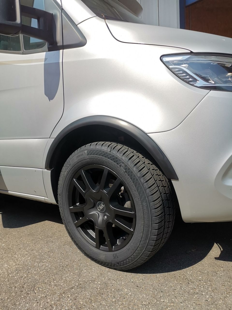 Kotflügelverbreiterung +50mm Vorderachse passend für MB Sprinter 907/910 (2018-)
