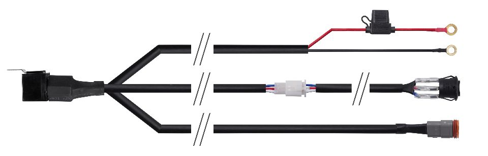 Kabelbaum für den Anschluss einer LED-Lightbar von unserer Art. 1901, 1906, 1910 oder 1915