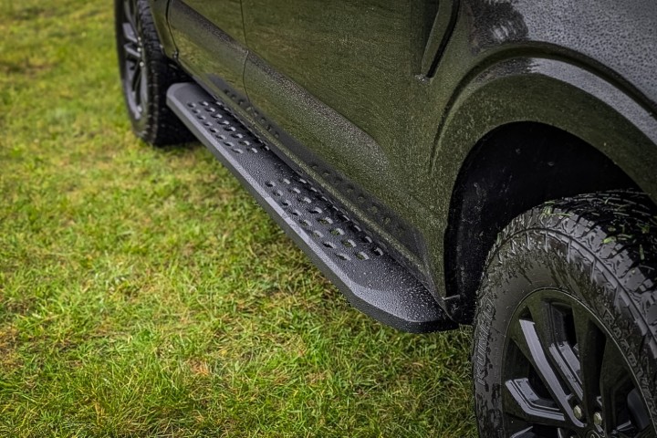 HSP schwarz matte Trittbretter "Raptor Design" passend für Ford F150 (2015-)