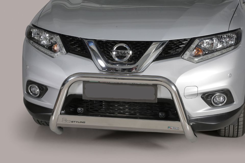 Edelstahl Frontschutzbügel Ø 63 mm passend für Nissan X-Trail T32 (2015-2021)