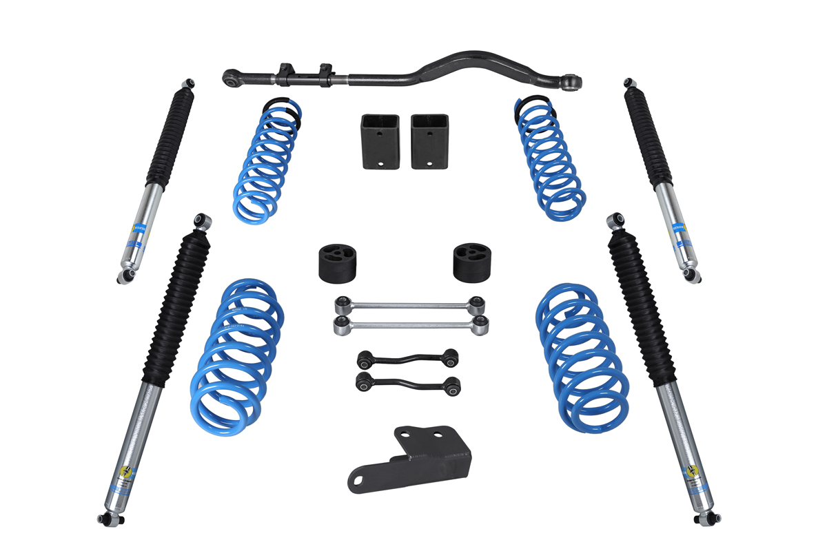 Höherlegungsfahrwerk 60mm passend für Jeep Wrangler JL 4xe Hybrid (05/2021-)
