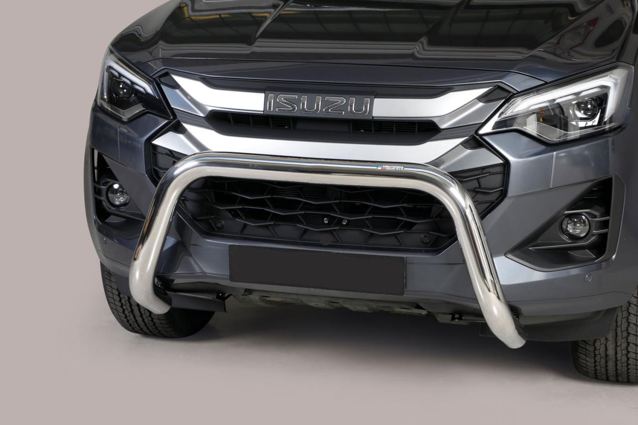 Edelstahl Frontschutzbügel Ø 76 mm passend für Isuzu D-Max (2024-2025)