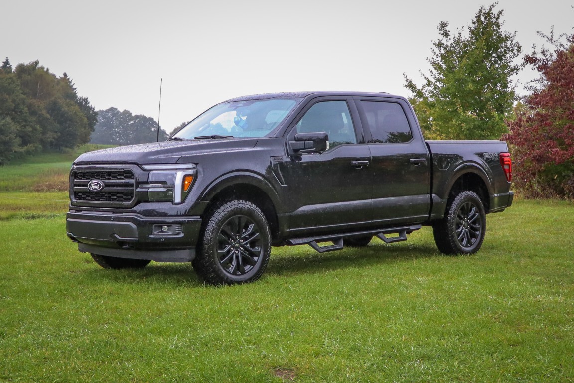 HSP schwarz matte Schwellerrohre Black Panther passend für Ford F150 (2015-)