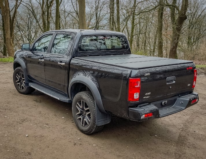 HSP | Aluminium Laderaumabdeckung 3-teilig klappbar | passend für JAC T6/T8/T8 Pro/T9 (2015-)
